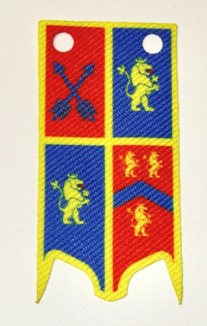 BANNER FAHNE FLAG Löwe Ritterburg rot blau gelb Burg (91) EUR 8,90 ...