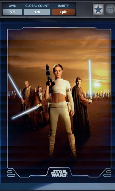 Star Wars Card Trader Star Wars'23 Hologram Attack Of The Clones Digital