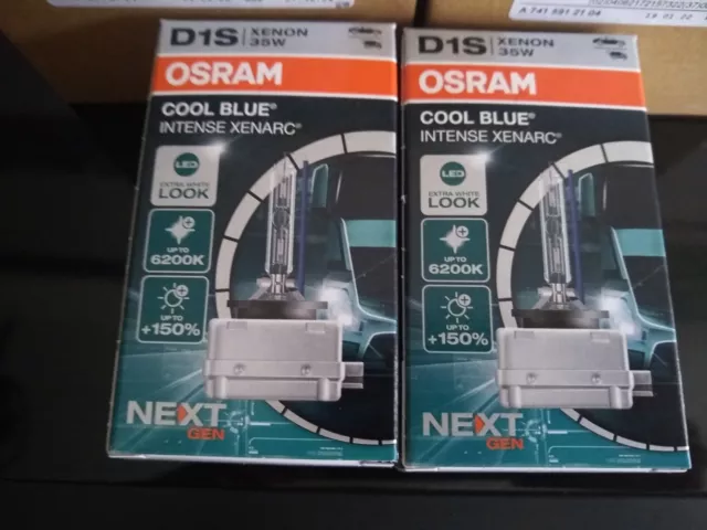 1X D1S OSRAM XENARC COOL BLUE INTENSE NEXT GEN XENON - 66140CBN - France- Xenon