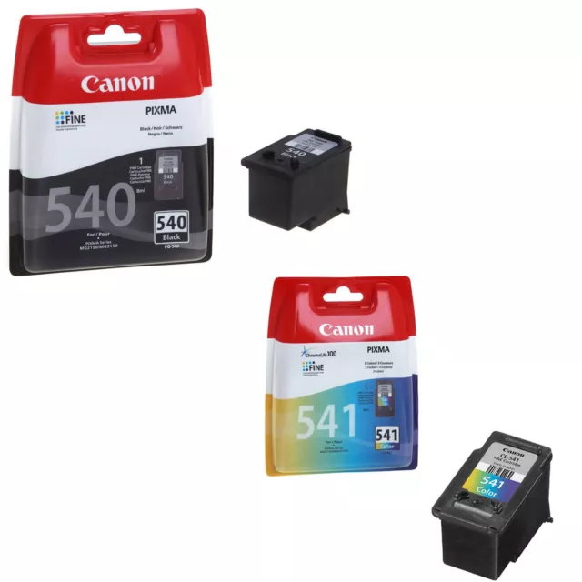 CANON PG-540 o CL-541 ORIGINALI CARTUCCE NERA COLORE