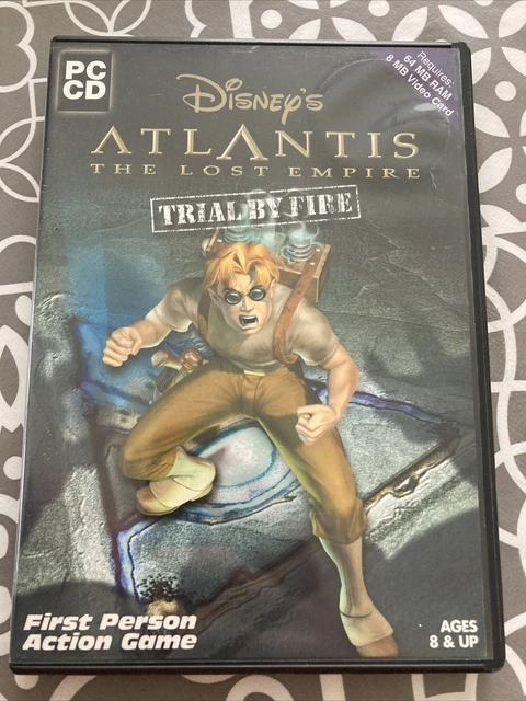 WINDOWS PC - CD-ROM Game Atlantis The Lost Empire - Trial by Fire ...