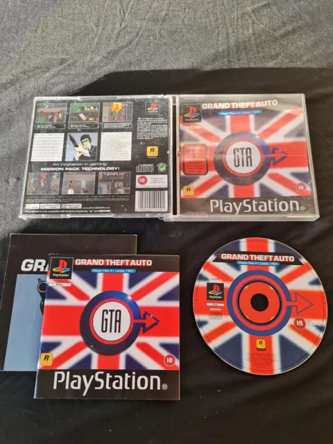 Grand Theft Auto: London 1969 - Sony Playstation PS1 - Completo - PAL