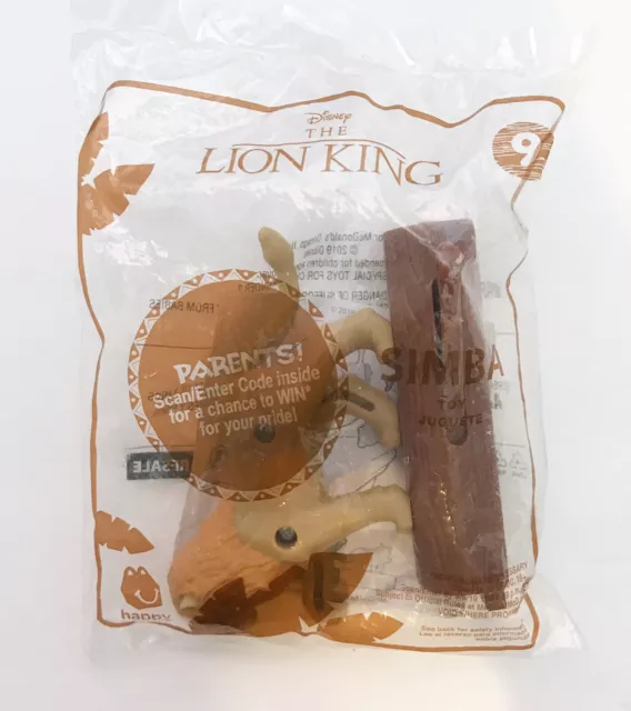 2019 Disney's The Lion King McDonalds Happy Meal Toy - Simba #9