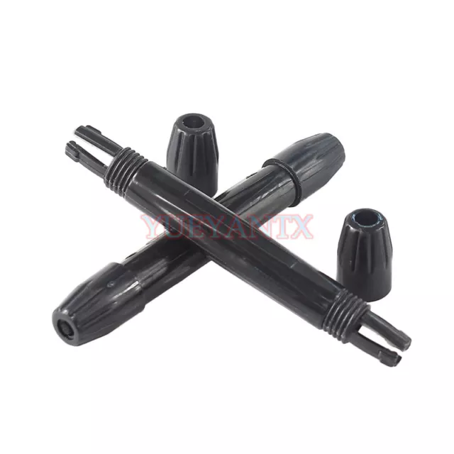 100pcs Fiber Cable Black Protection Box Small Round Tube Heat Shrink Tubing