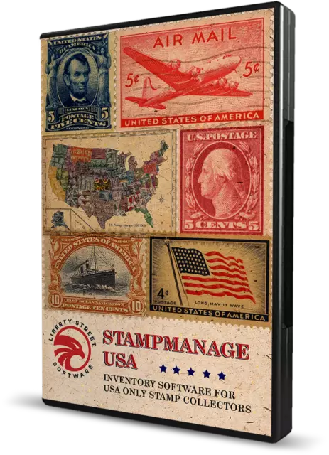 2024 Stamp Inventory Software USA - USB Edition. SCOTT™ Licensed Catalog #s.