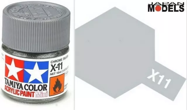 X-11 Chrome Silver Paint Marker - Tamiya