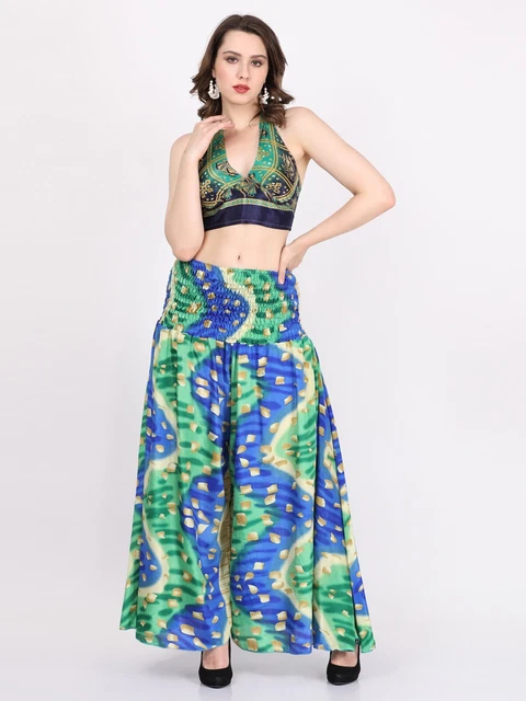 Pantaloni Palazzo Donna Estivi Pantaloni Palazzo Donna In Velluto - Foto 2