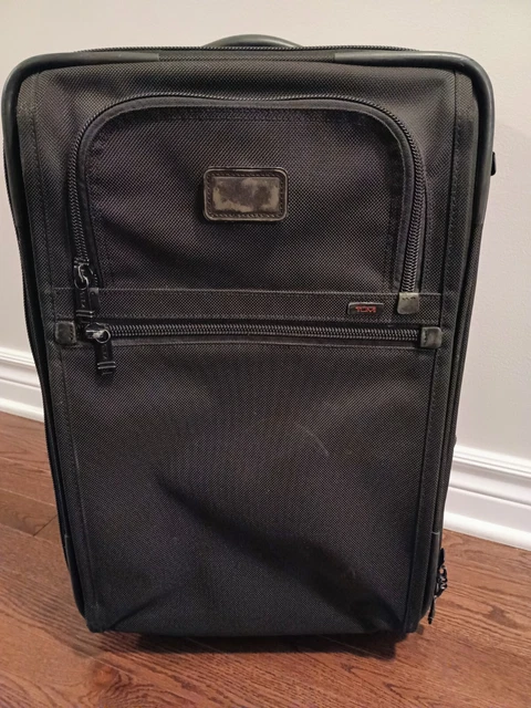 TUMI Alpha 20" Expandable International Carry On Wheeled Luggage. Style 22020DH.