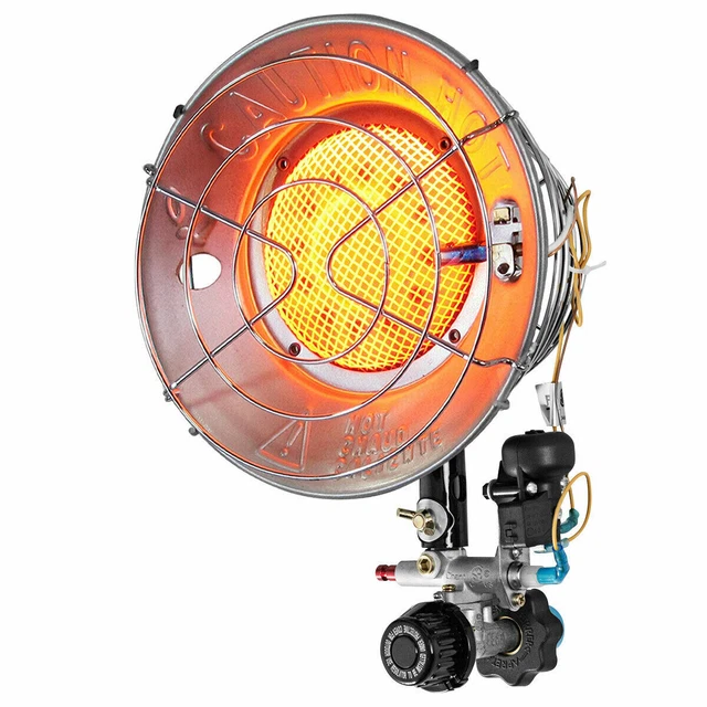 Single Tank Top Heater 15000 BTU Liquid Propane Heater Portable Outdoor Camping