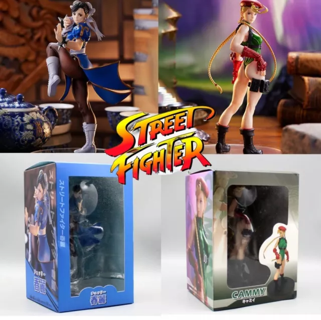 Street Fighter Figurine Sexy Chun Li Ou Cammy Statuette Collection Jeux Video