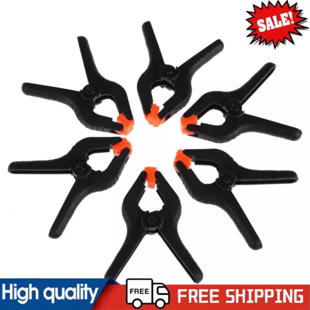 6 X Universal Photo Heavy Duty Muslin Backdrop Photo Studio Clamps 4inch