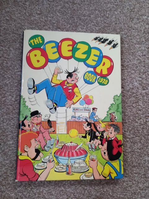 THE BEEZER  Book 1978  Published 1977 Vintage Children's  Annual