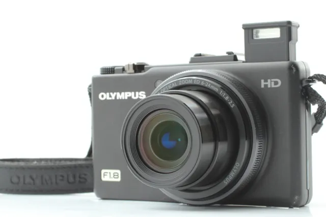 Read!! [Near MINT] Olympus XZ-1 Black 10.0MP F1.8 Digital Camera From JAPAN