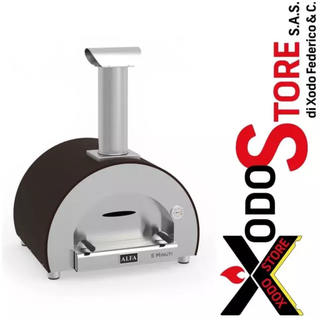 Forno en Métal Bois Alfa Forni Modèle 5 Minutes - Mail Réduction