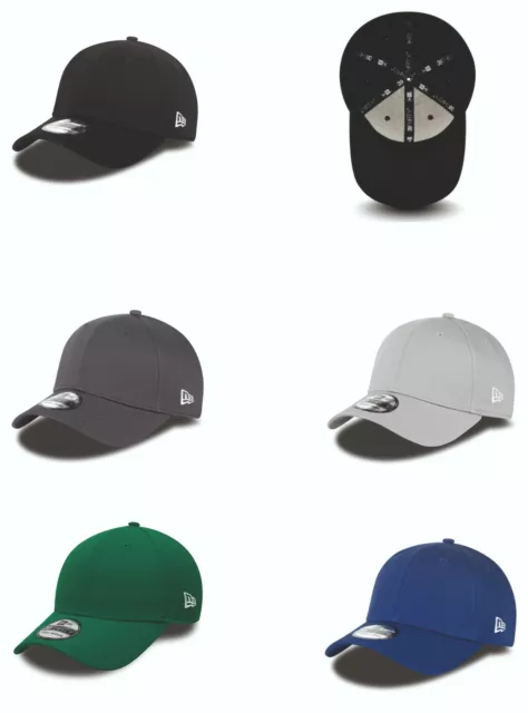 New Era 39Thirty Cap - BLANK - versch. Farben - Flexfitcap - Basecap