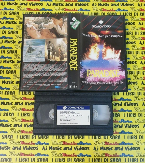 VHS FILM PARADISE Willie Aames Phoebe Cates Tavi DOMOVIDEO 35100 (F39
