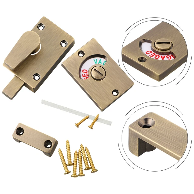 Serratura Per Porta Con Indicatore Di Sicurezza, Serratura Per - Foto 7