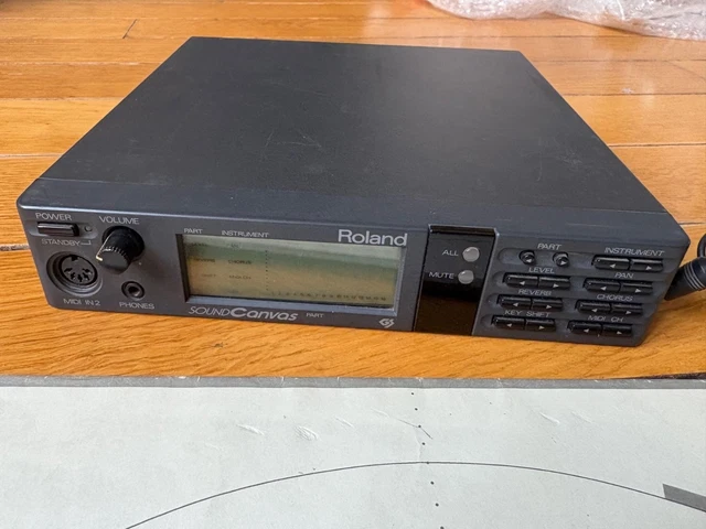 Expandeur Yamaha TG100 General MIDI Testé Adaptateur Inclus