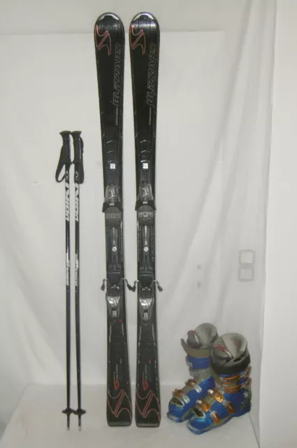 Blizzard " Ltd Edition " Top Ski Allround Carver 160 Cm + Skischuhe Gr:40 Set
