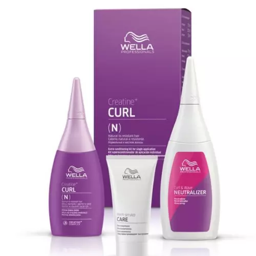 Wella Professionals CREATINE+ CURL Normal to Resistant Hair Kit