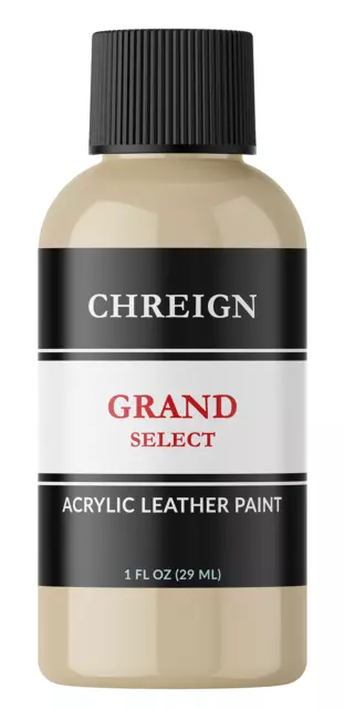 Chreign Acrylic Leather Paint Beige Taupe - Paint Custom Shoes Sneakers 1 oz.