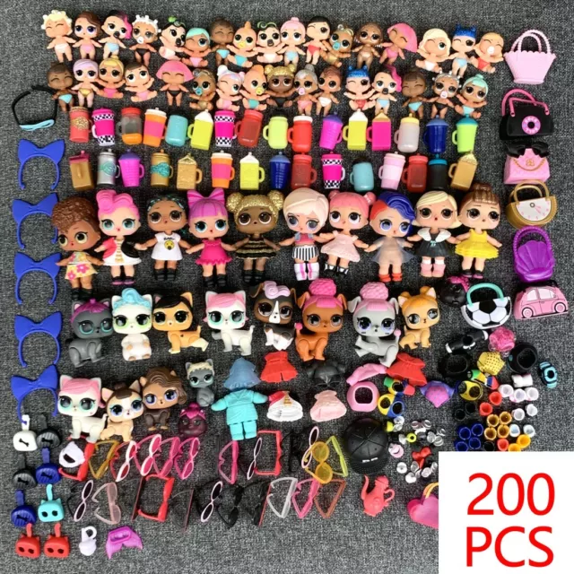 Lot 200 LOL Surprise QUEEN BEE Unicorn Big Lil Sister Dolls Figures Xmas gifts