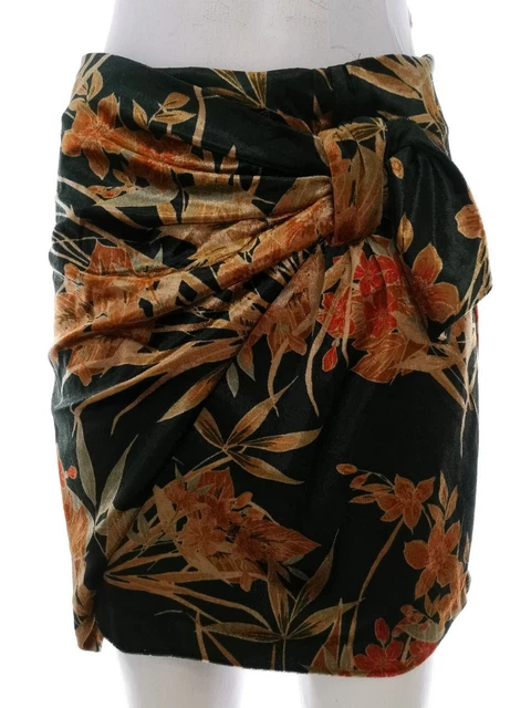 Jupe courte Pimkie tweed asymétrique verte | Kaufen auf