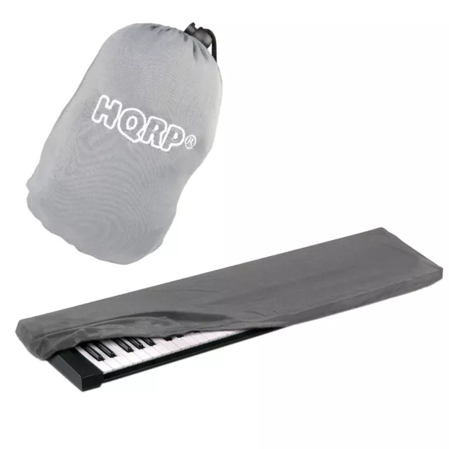 HQRP Elastic Dust Cover Case & Bag (Gray) for Williams Legato Allegro 2 Keyboard