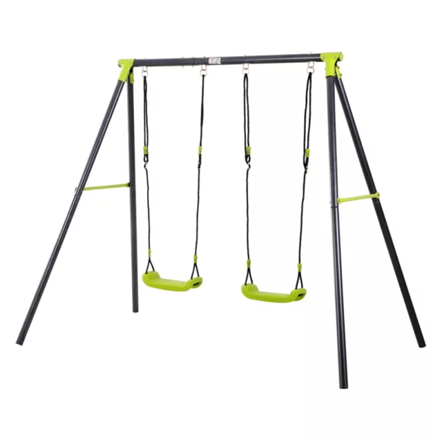 Baby Vivo Balançoires Enfants Balançoire Simple Balançoire Jardin Aire de Jeux 3