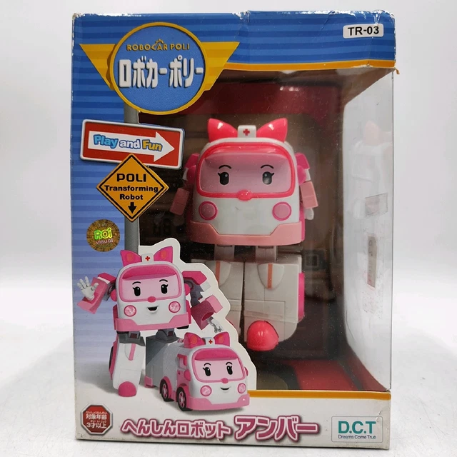 Silverlit Robocar Poli – Keaton – Veicolo Trasformabile 2 In 1 In Robot, Braccia Articolate, 10 Cm – Giocattolo Dai 3 Anni