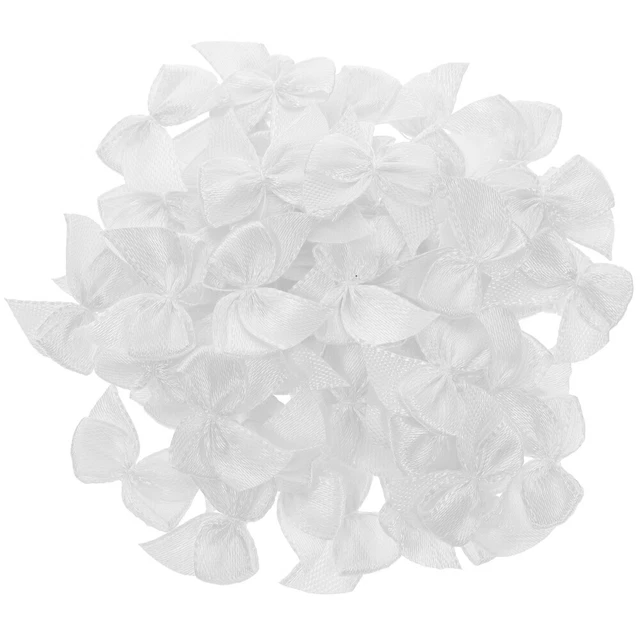 60 Stücke Satin Band Bögen Band Blumen DIY Handwerk Kleine Bogen Grosgrain