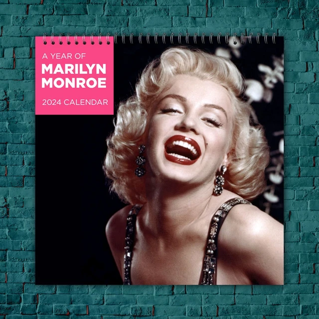 MARILYN MONROE CALENDAR 2025 Marilyn Monroe 2025 Celebrity Wall