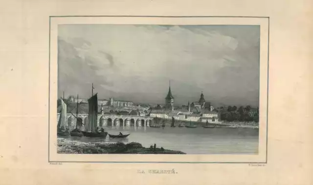 View of La Charite-sur-Loire