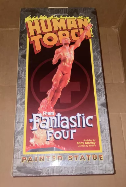 Randy Bowen Designs Human Torch Full Size Artist Marvel Fantastic Four READ DESC