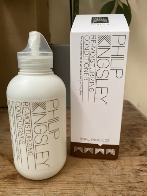 PHILIP KINGSLEY 250ml RE-MOISTURISING CONDITIONER Dry Course Hair BRAND NEW