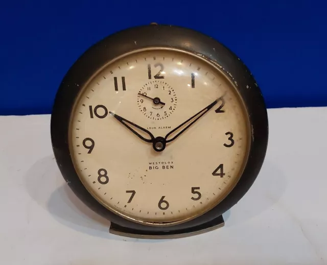 Vintage  Westclox Big Ben  Alarm Clock. Works