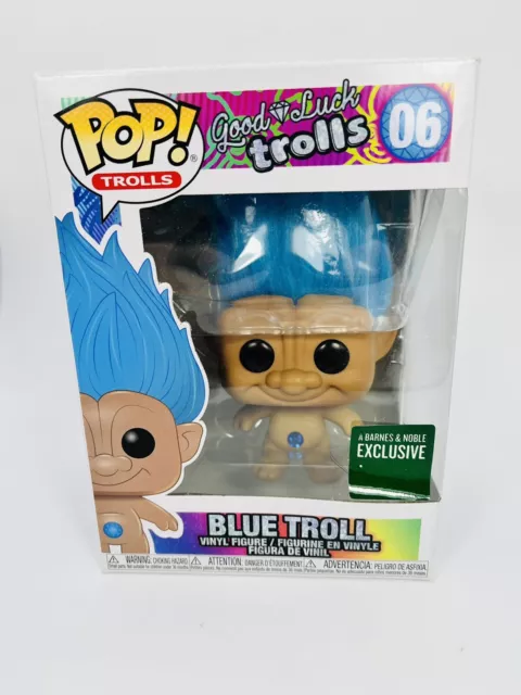 Funko Pop! Trolls Good Luck Trolls Blue Troll 06 Exclusivo