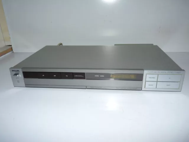 élément chaine hi-fi philips f-2233 tuner radio / testé ok