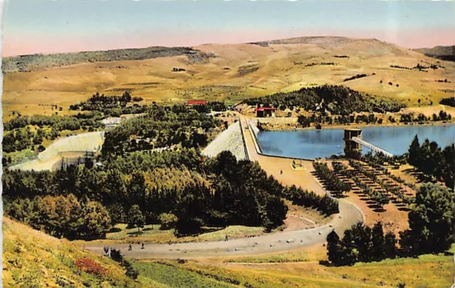 Algérie - Environs de MILIANA Vue générale sur le Barrage de Ghribs