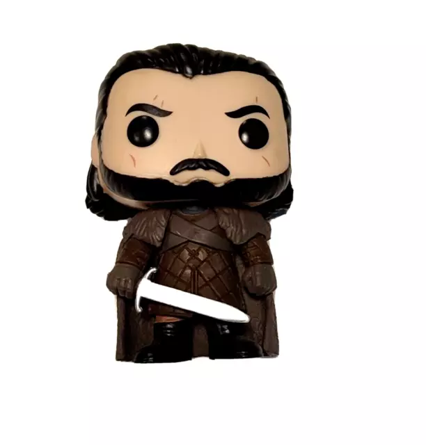 Funko Pop Game Of Thrones Jon Snow Trono Di Spade - Originale