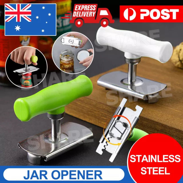 Adjustable Stainless Steel Twist off Jar Opener For Seniors with Arthritis NEW