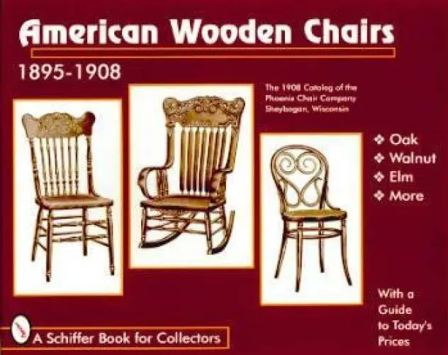 Wood Chair Book 1895-1910 Dining Baby Rocking