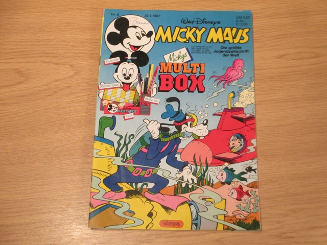 Micky Maus 1987 06 Mit Beilage: Mickys Multi-Box