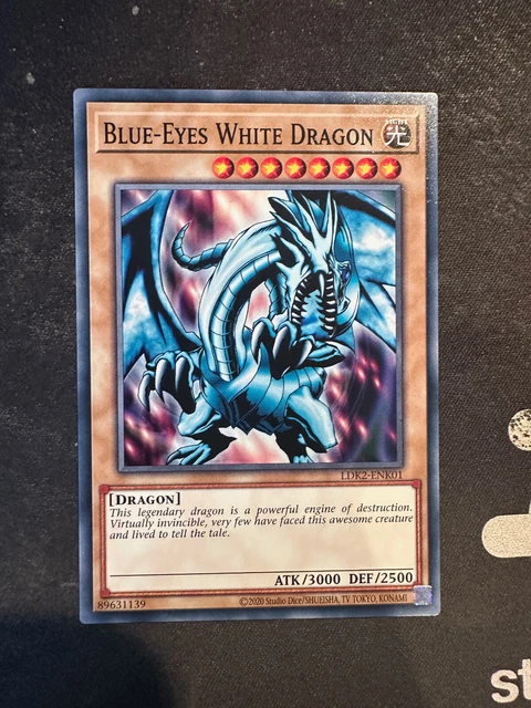 yugioh ldk2-enk01 limited ed blue-eyes white dragon common card Amazon.com: YU-GI-OH! - Makiu, The Magical Mist (LCYW-EN087) - Legendary  Collection 3: Yugi's World - 1st Edition