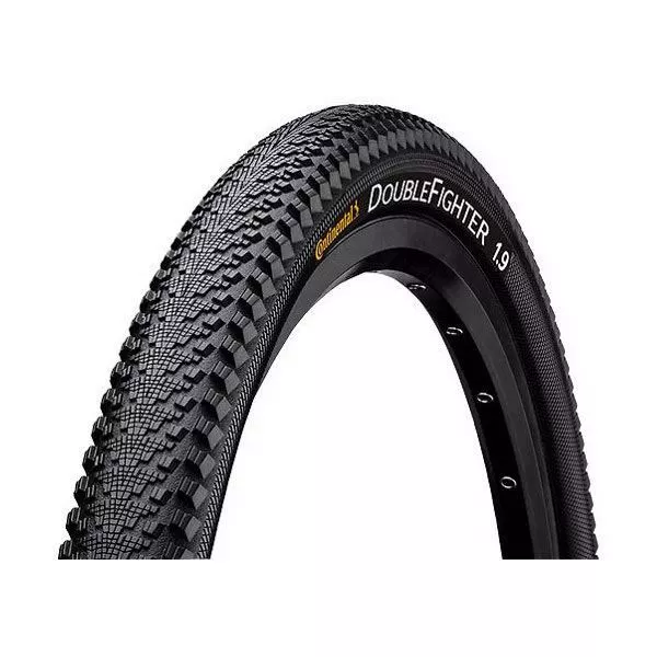 Continental Double Fighter III 700 x 35C Black Tyre
