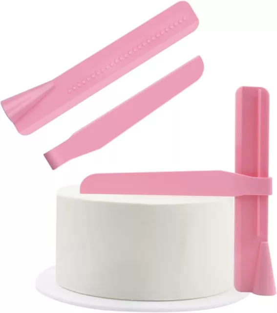 Adjustable Height Cake Screed Scraper Icing Piping Cream Edges Smoothing Tool