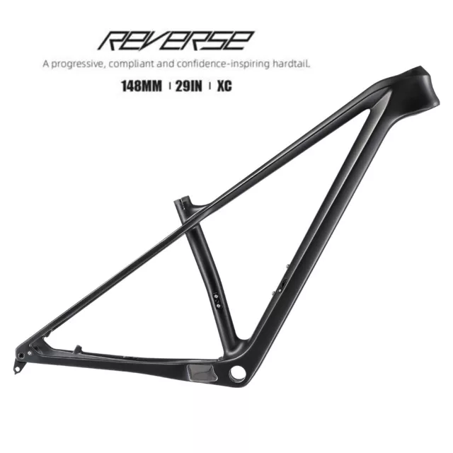 Carbon Fiber 29 in MTB Mountain Bike Frame 148mm Boost 142mm BSA68 Bicycle Frame