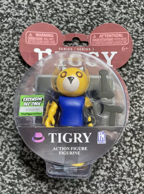 PIGGY Action Figure Series 1 - PIGGY, Tigry, Clown, Fox