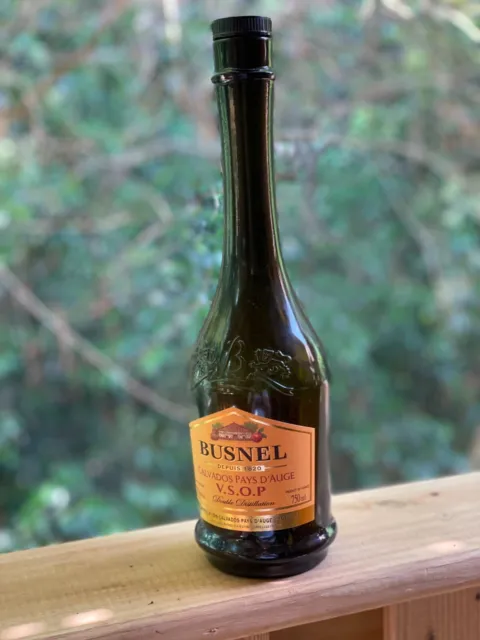 Emptied Bottle Bushel Calvados Pays D'Auge France 750 ml EMPTY BOTTLE ONLY!