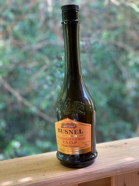 Emptied Bottle Bushel Calvados Pays D'Auge France 750 ml EMPTY BOTTLE ONLY!